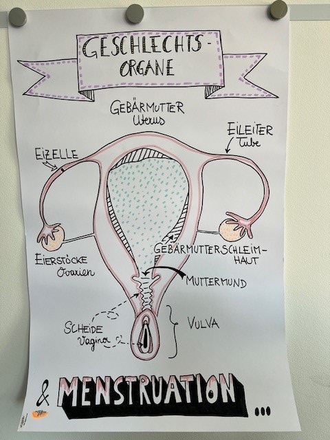 Plakat Mentruation